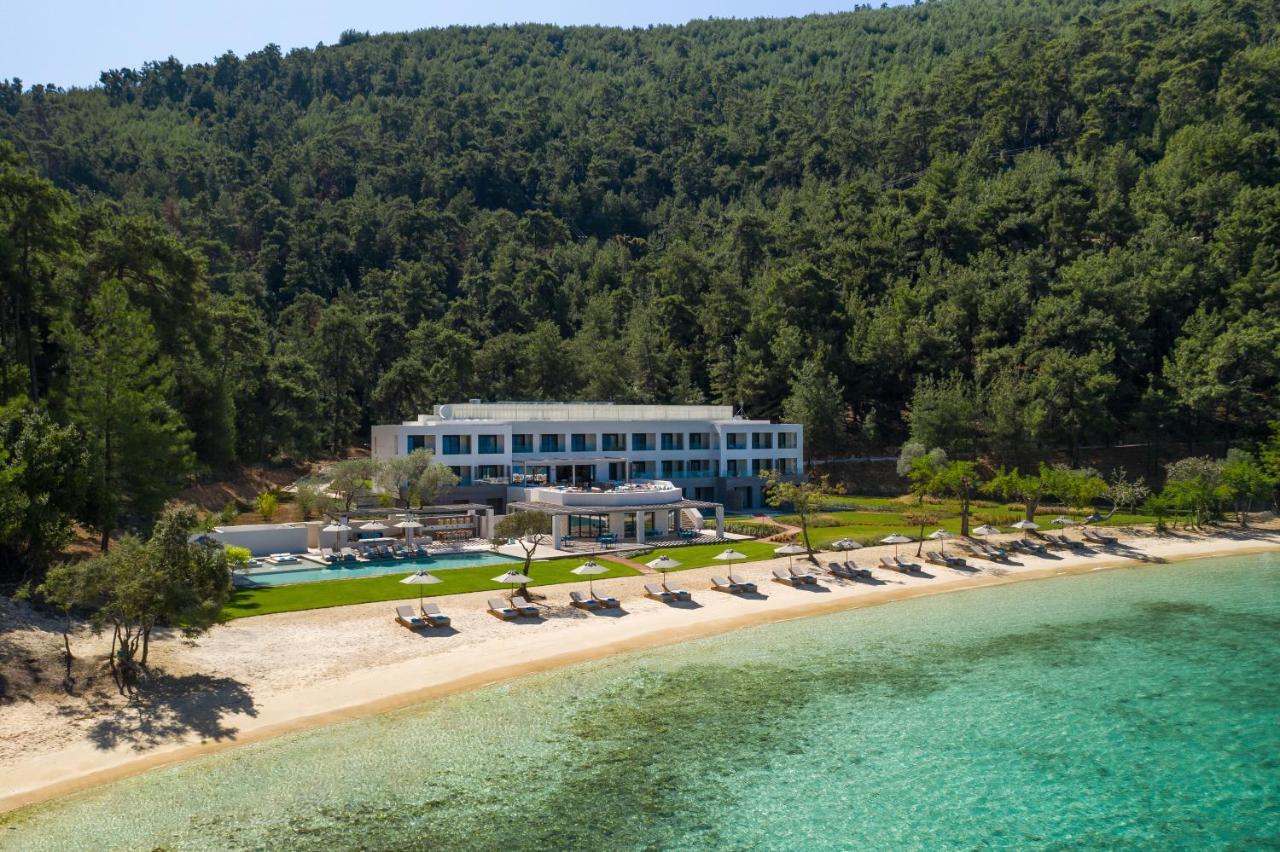 Vathi Cove Luxury Resort & Spa Chrisi Ammoudia Exterior foto