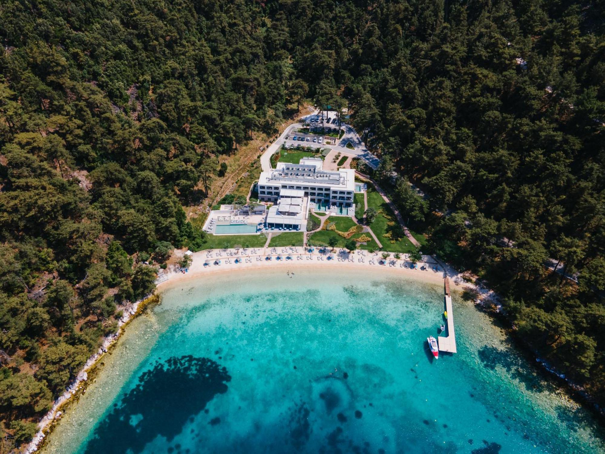 Vathi Cove Luxury Resort & Spa Chrisi Ammoudia Exterior foto